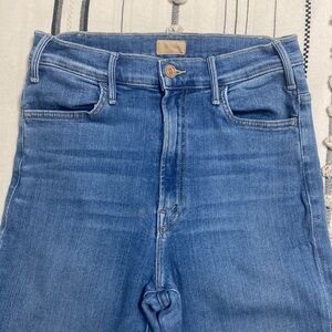 Mother jeans the hustler ankle